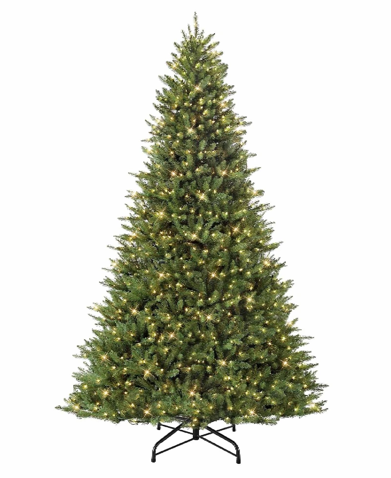 Puleo 9FT Pre-Lit Franklin Fir Artificial Christmas Tree