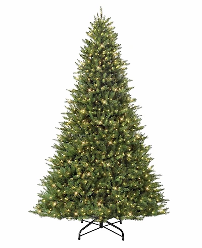 Puleo 9FT Pre-Lit Franklin Fir Artificial Christmas Tree