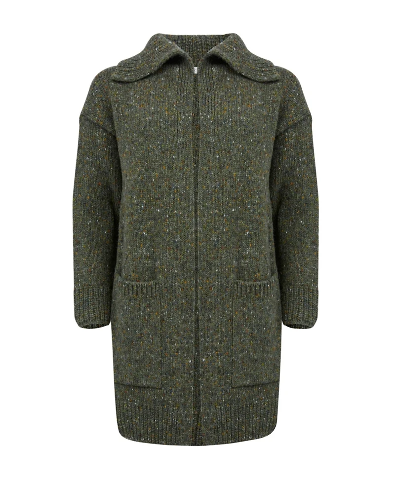 Celtic & Co. Women's Donegal Longline Coatigan