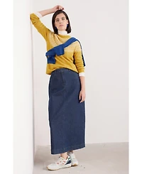 Seasalt Cornwall Women's Spruce Frost Sweater Mohair
