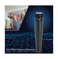 Pyle Professional Moving Coil Microphone – Dynamic Handheld Mic with 15' Xlr Cable