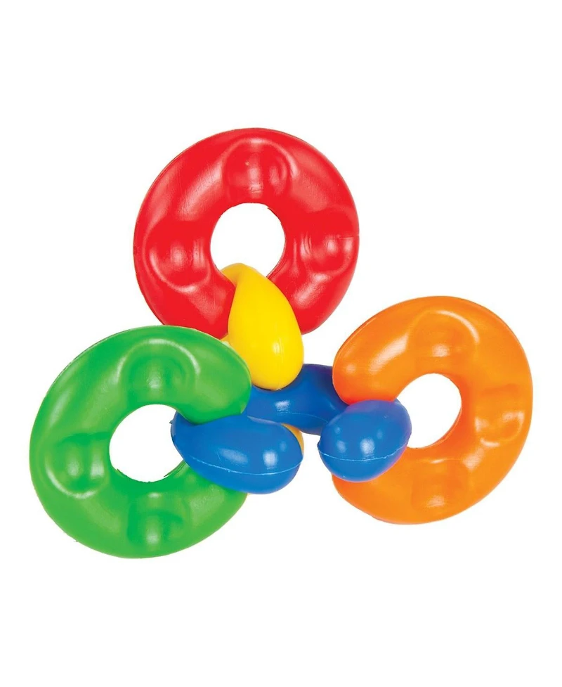 Joyn Toys Chunky Soft C Rings Manipulative Set - 60 Pieces