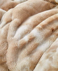 Unikome Reversible Medium Weight Plush Faux Fur Comforter