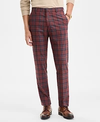 Tommy Hilfiger Men's Tartan Modern-Fit Dress Pants