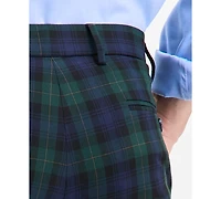 Tommy Hilfiger Men's Tartan Modern-Fit Dress Pants