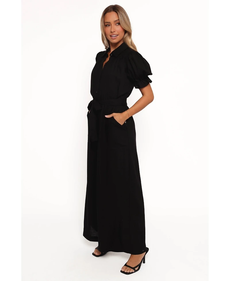 Petal and Pup Women's Minnie Waist Tie Jumpsuit