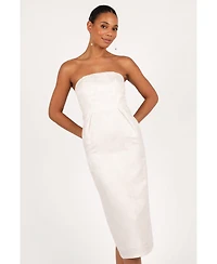 Petal and Pup Women's Avah Strapless Midi Dress