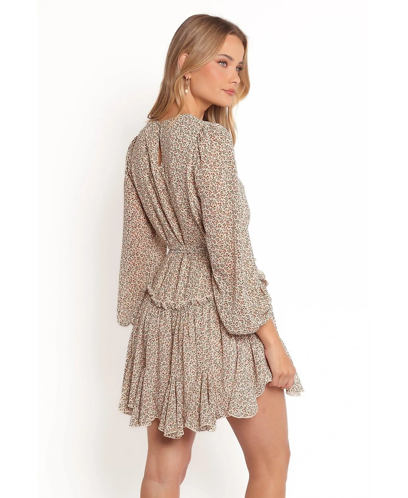 Petal and Pup Women's Jennie Long Sleeve Mini Dress