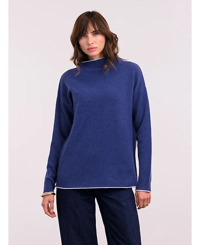 Celtic & Co. Women's Felted Funnel Neck Sweater