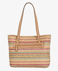 Style & Co Classic Straw Tote, Exclusively at Macy's
