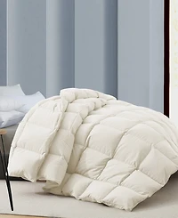 Unikome Medium Warmth Goose Feather Down Fiber Comforter