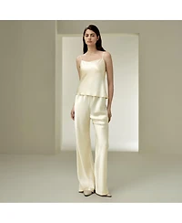 Lilysilk Women's Double-Faced Silk Charmeuse Camisole