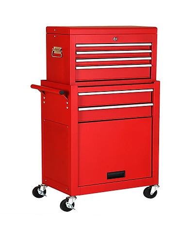Rolling Cabinet Storage Chest Box Garage Toolbox