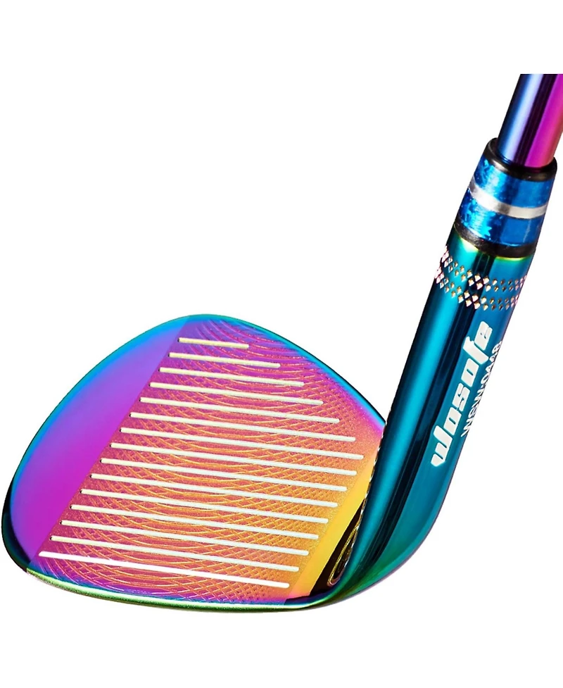 Wosofe Golf Sand Wedge Club Men Right Hand lob Chipping - Suitable for Tournament Play,Quickly Cuts Strokes from Your Short Game Colorful,48 Degree