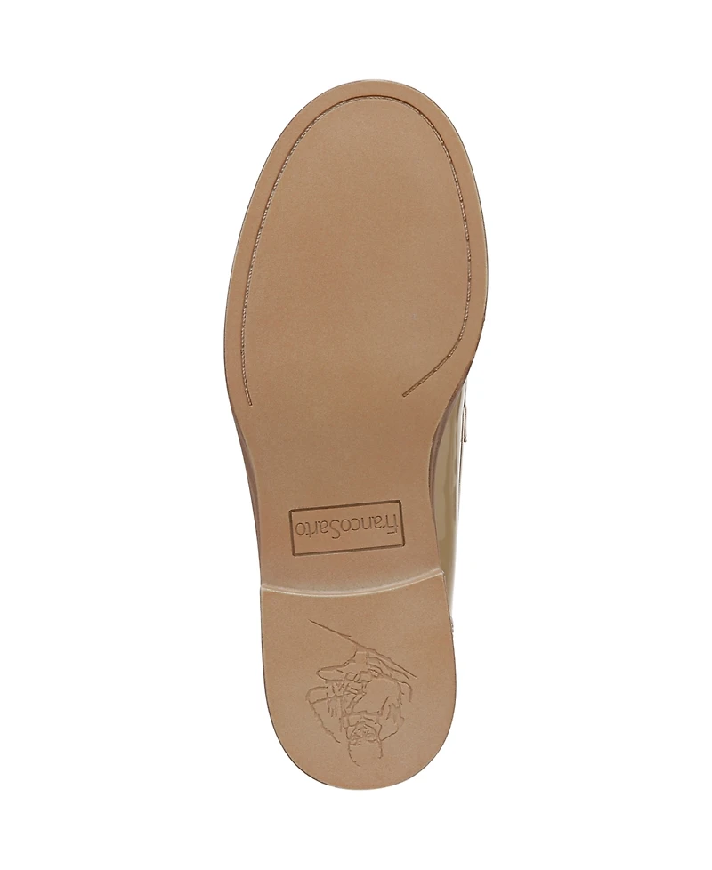 Franco Sarto Women's Lucia Round Toe Low Profile Tassel Loafers