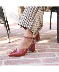 Alterre Women's Clay Croc Marilyn Customizable V Mules