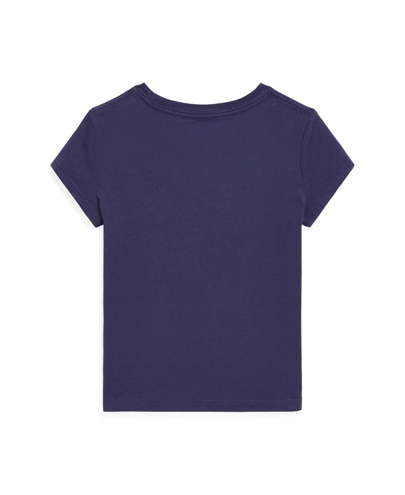 Polo Ralph Lauren Toddler and Little Girls Bear Jersey T-Shirt