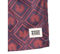 Scotch & Soda Men's Diamond-Pattern Swim Trunks