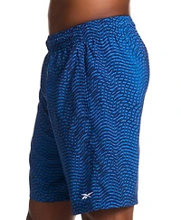 Reebok Men's Textured Logo Woven Shorts