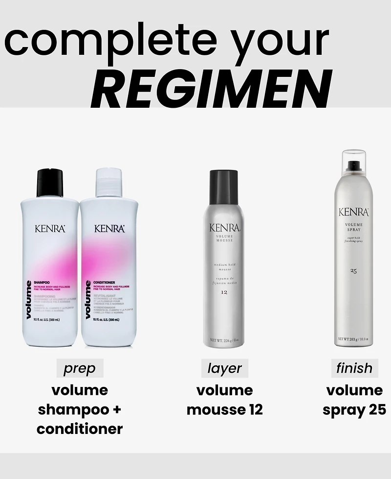 Kenra Professional Volume Styling Mousse, 8oz