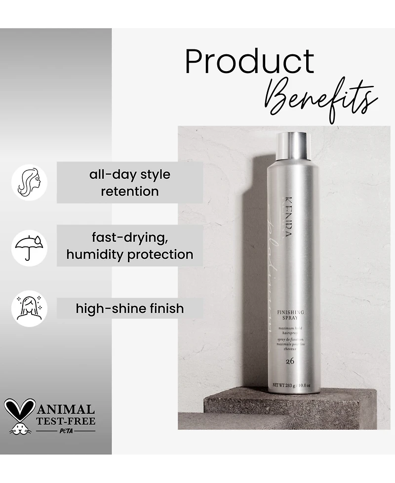 Kenra Professional Finishing Spray 26, 10oz