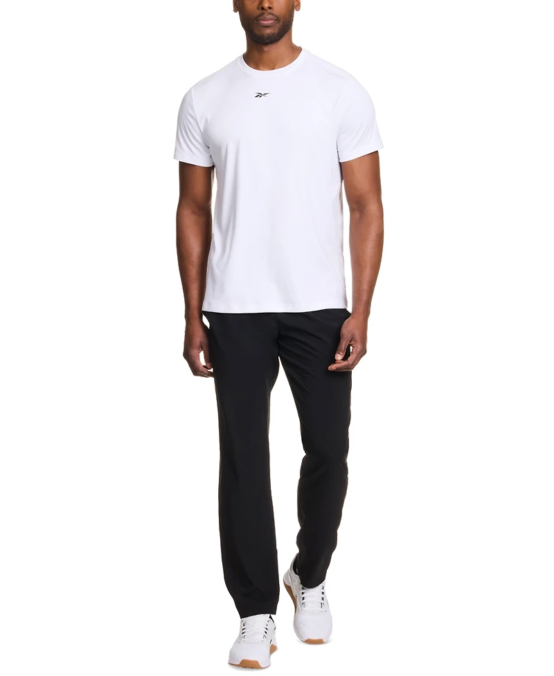 Reebok Men's Tech Regular-Fit Logo T-Shirt