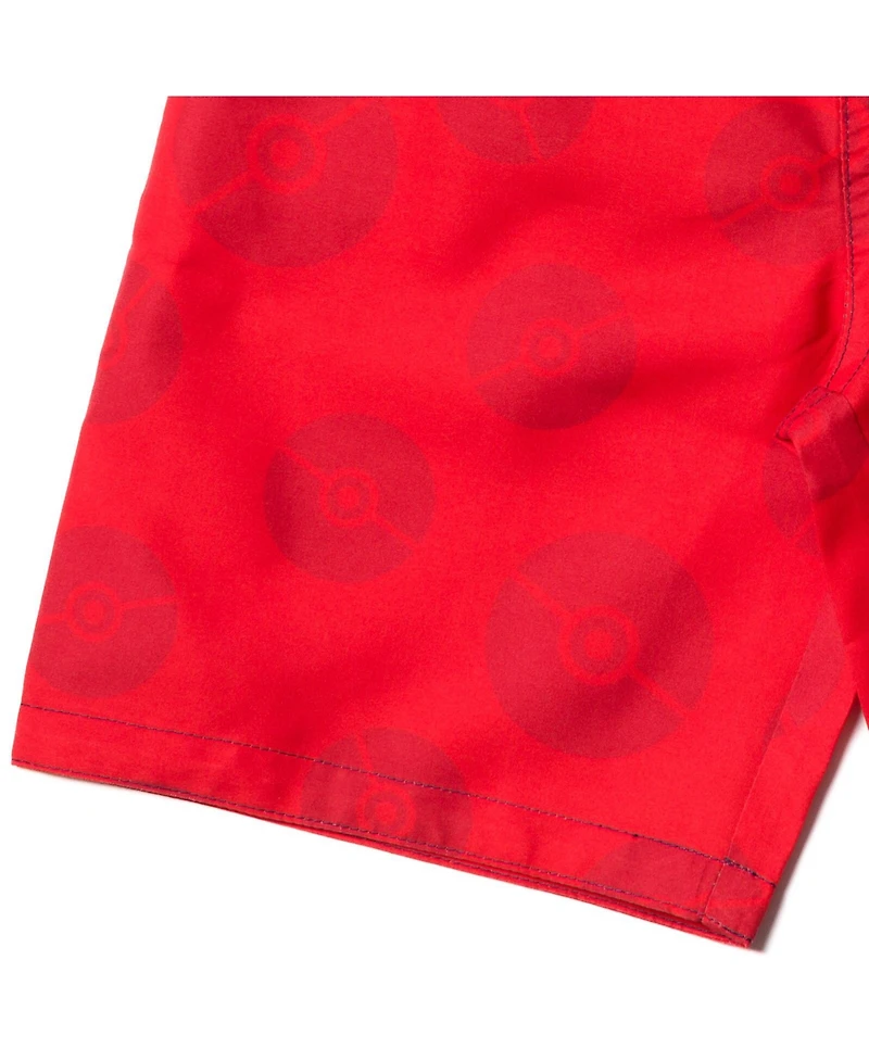 Pokemon Boys Swim Trunks Bathing Suit