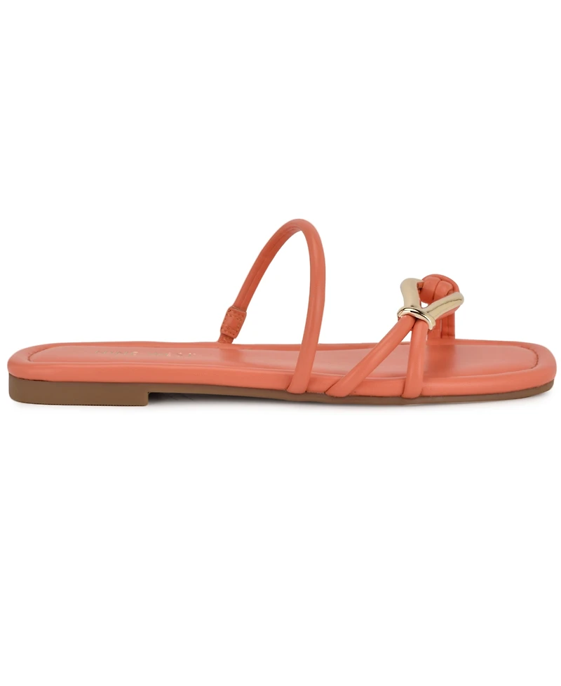 Nine West Women's Tigra Strappy Flat Sandals