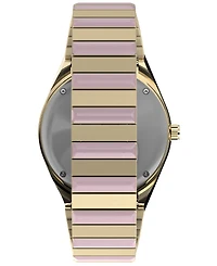 Timex Women's Quartz Analog Two-Tone Stainless Steel Watch, 36mm