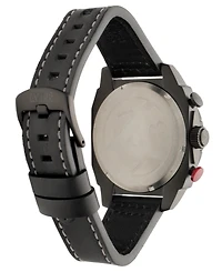 Avi-8 Men's Hawker Hunter Atlas Dual-Time Chronograph Leather Strap Watch
