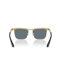 Ray-Ban Unisex Wayfarer Deluxe Polarized Sunglasses, RB3875