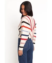Petal and Pup Women's Marie Stripe Knit Sweater