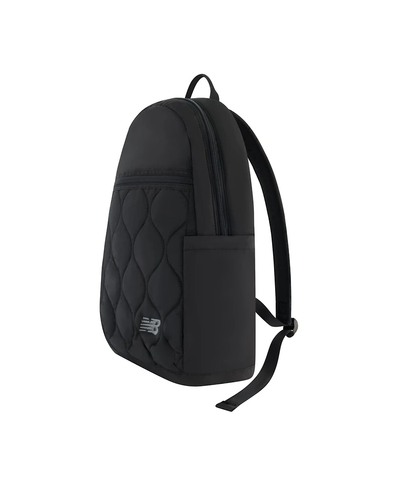 New Balance Quilted Backpack with Adjustable Straps