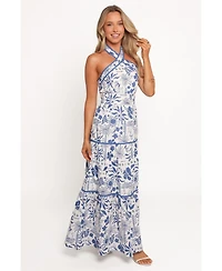 Petal and Pup Women's Fernanda Halterneck Maxi Dress
