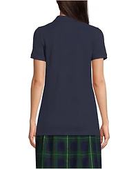 Lands' End Women's Short Sleeve Mesh Polo Shirt