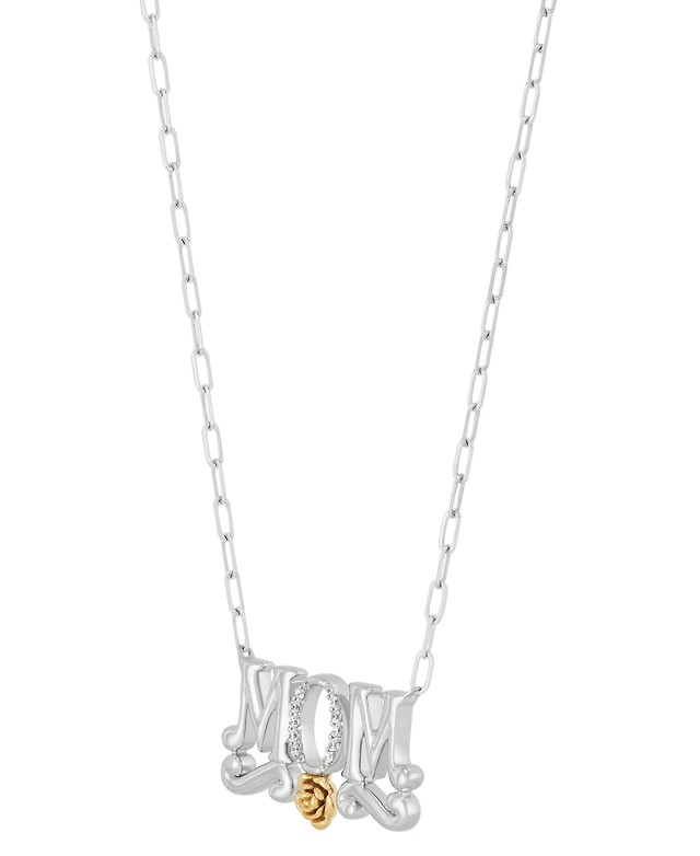 Macy's Diamond Accent Palm Tree Pendant 18