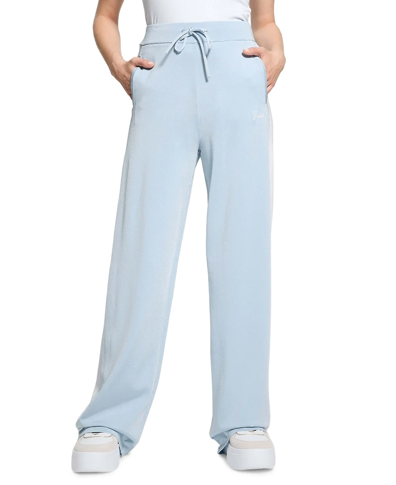 Guess Women's Side Stripe Pull-On Knit Pants