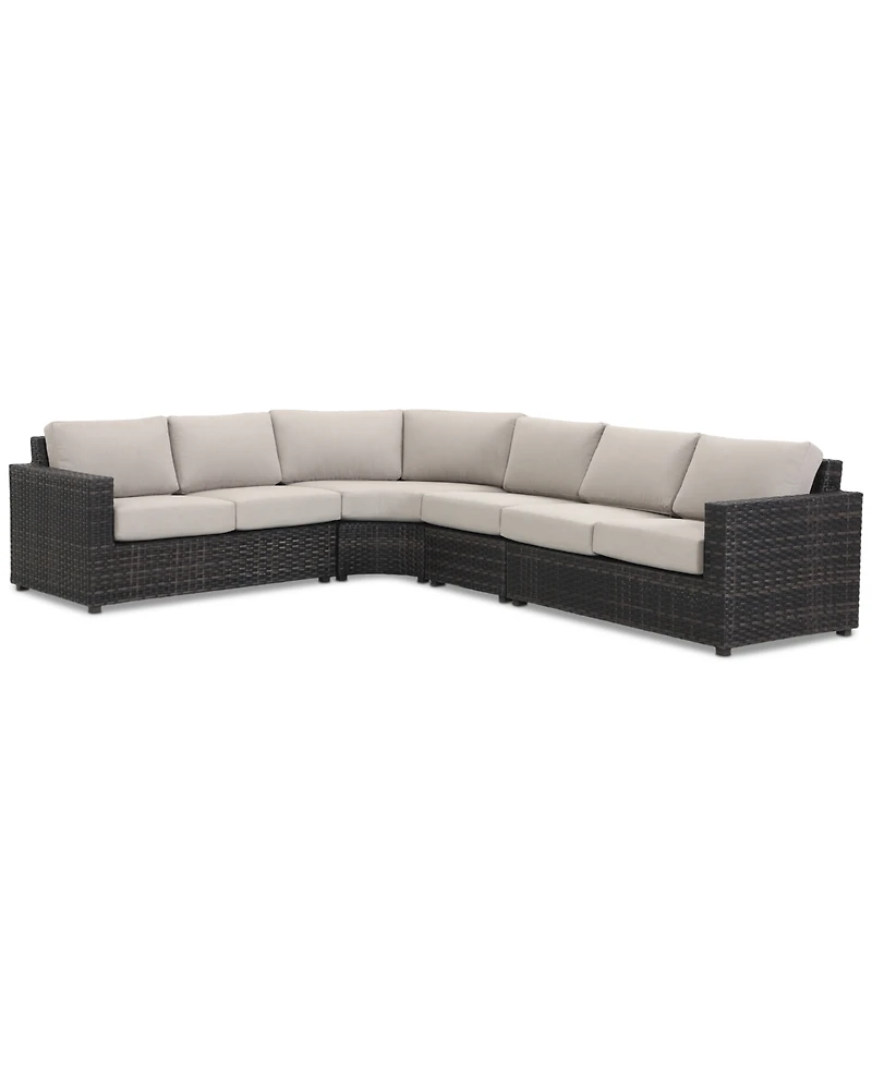 Ember Outdoor 4pc Sectional, Created for Macy's