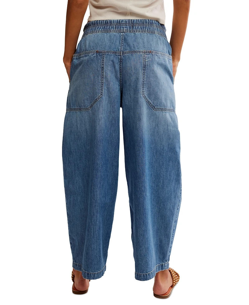 Free People Women's Easy Peasy Pull-On Jeans
