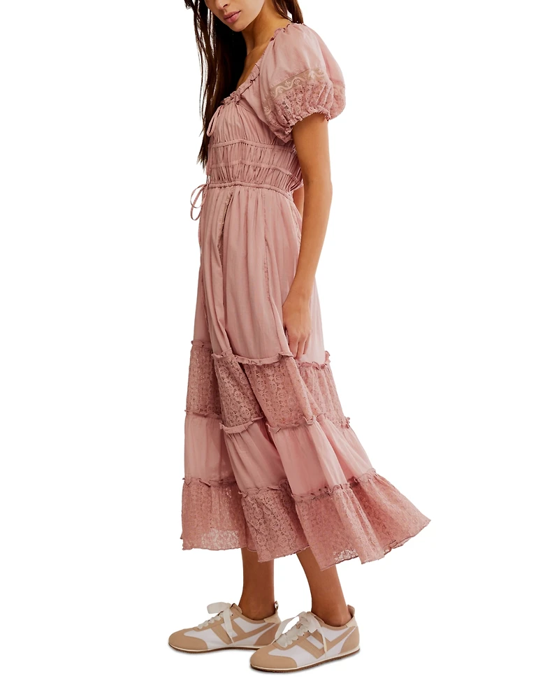 Free People Women's Falling Sun Midi Dress