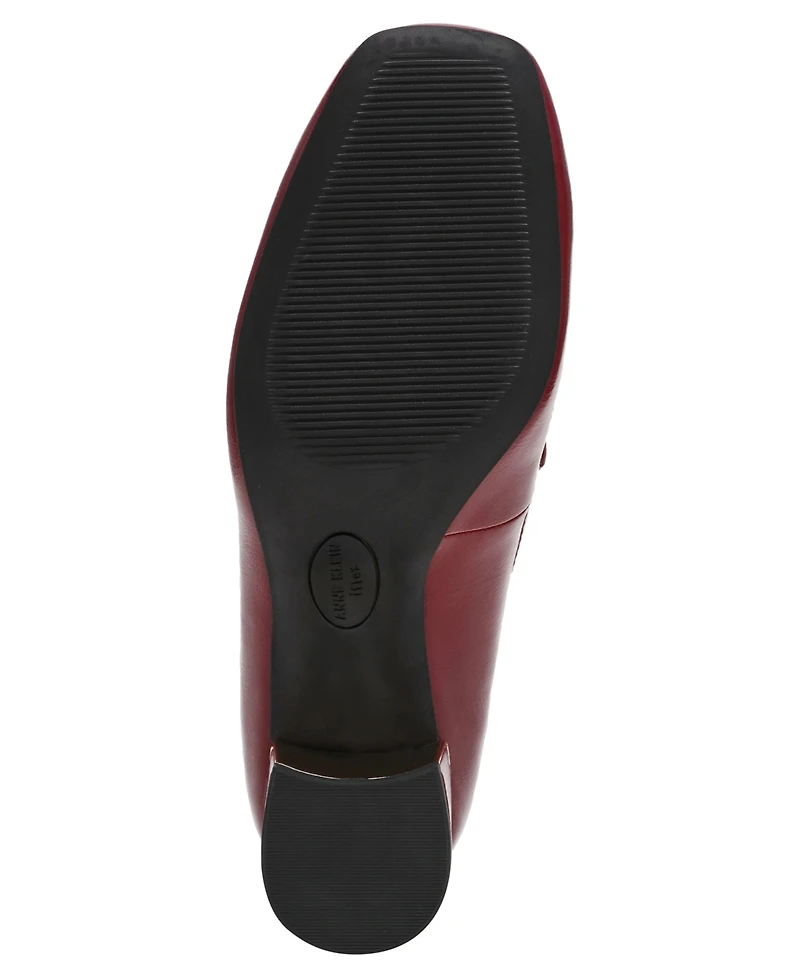 Anne Klein Women's Tobi Block Heel Tailored Pumps