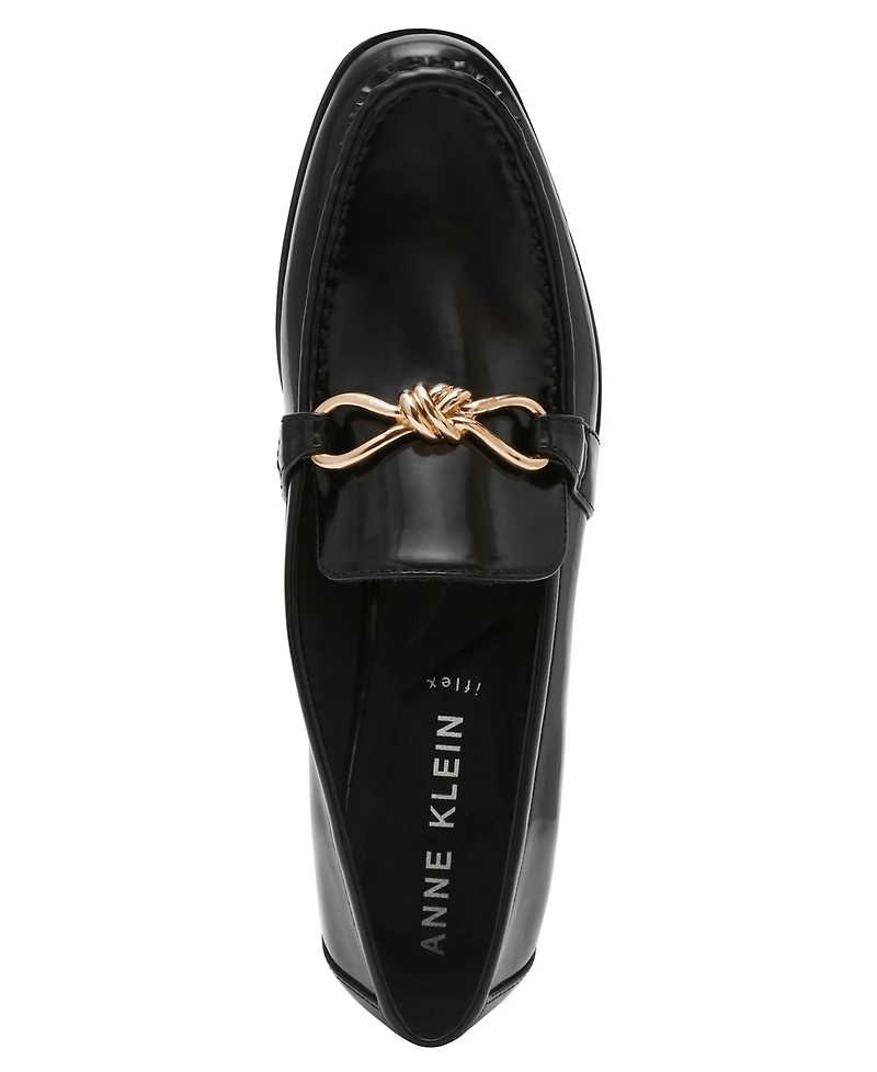 Anne Klein Women's Beckett Knotted Bit Tailored Loafers