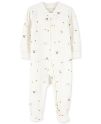 Carter's Baby Cotton Mini Bird-Print Sleep & Play Pajamas