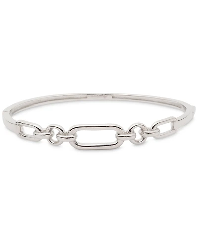Lauren Ralph Lauren Sterling Silver Link Bangle Bracelet