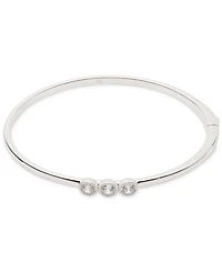 Lauren Ralph Lauren Sterling Silver Cubic Zirconia Bangle Bracelet