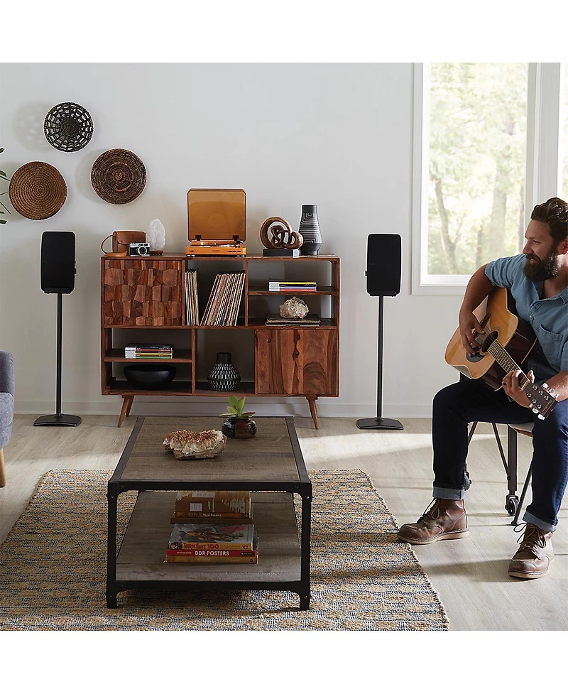 Sanus Wireless Speaker Stands Designed for Sonos Five and Play: 5 Speakers