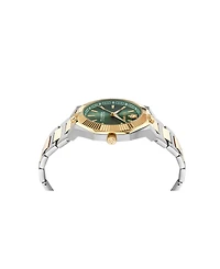 Plein Sport Men's Metronaut Three Hand Quartz Two-Tone Bracelet Watch, 42mm