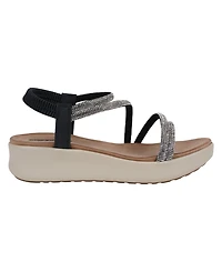 Gc Shoes Women's Emory Embellished Wedge Sandals