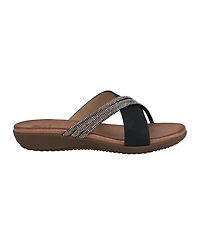 Gc Shoes Women's Iris Embellished Asymmetrical Flat Sandals