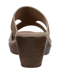 Gc Shoes Women's Everi Embellished Wedge Sandals